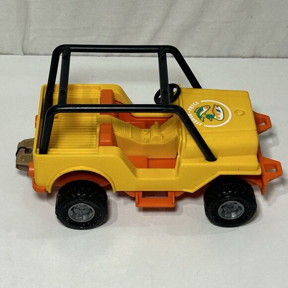 Fisher Price Vintage 1977 Adventure People 3.75" Scale Jeep Buggy Vehicle - Picture 1 of 7